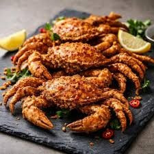 Crabe frit