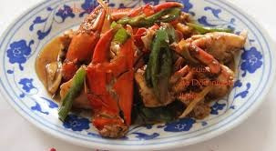 Crabe légumes