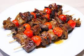 Brochettes de filet de bœuf