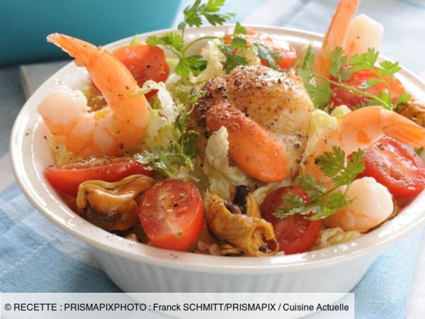 Salade de fruits de mer